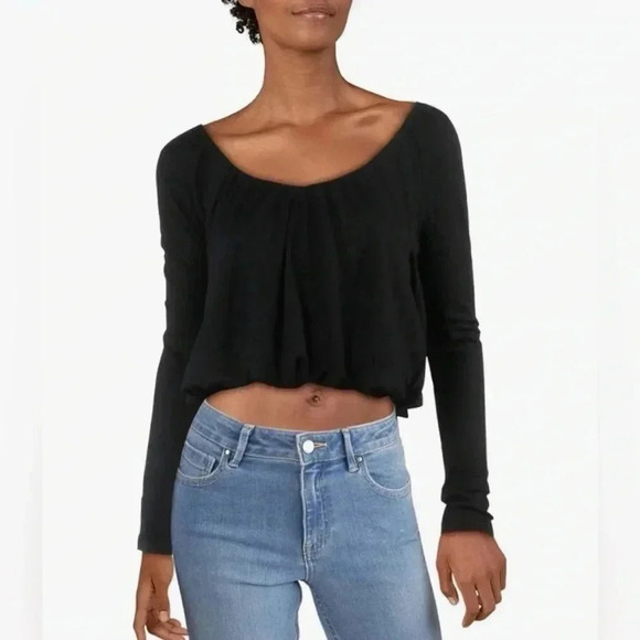 Free People Bondi Thermal Black Size XL - Picture 2 of 5